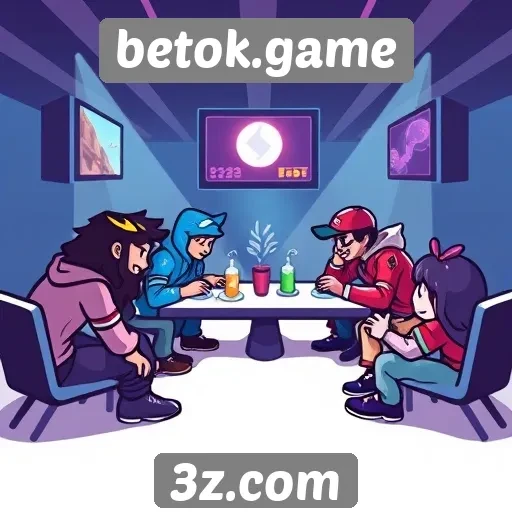 Exploração da comunidade de usuários no betok.game