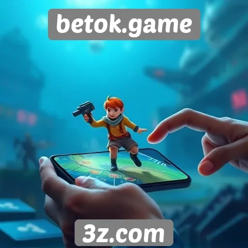 Navegabilidade em dispositivos móveis no betok.game